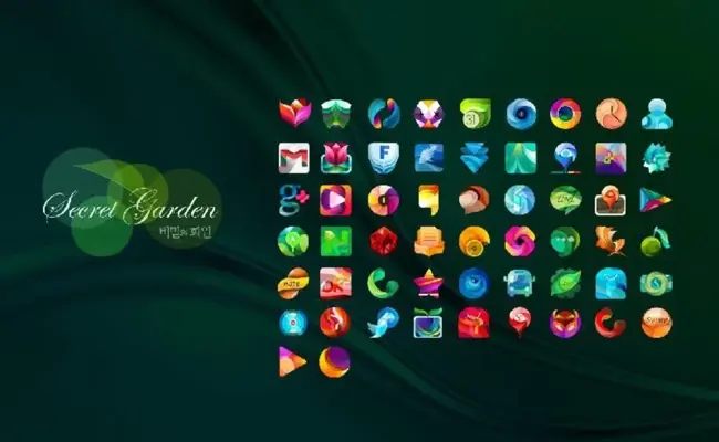 Secret Garden launcher theme android App screenshot 4